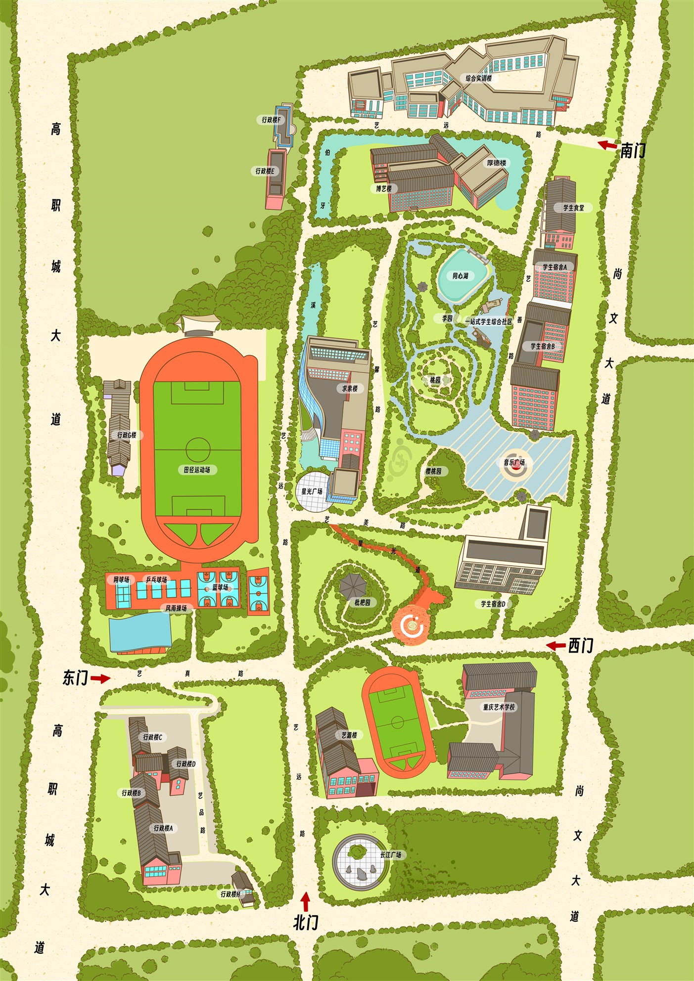 校园平面地图_Jc 校园平面地图_Jc